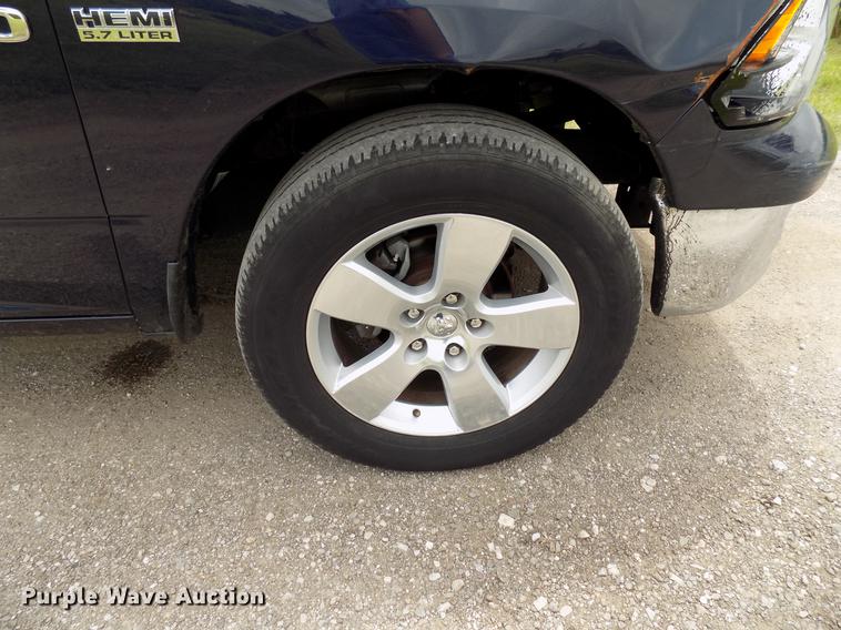 image for item DB9643 2012 Dodge Ram 1500 Quad Cab pickup truck