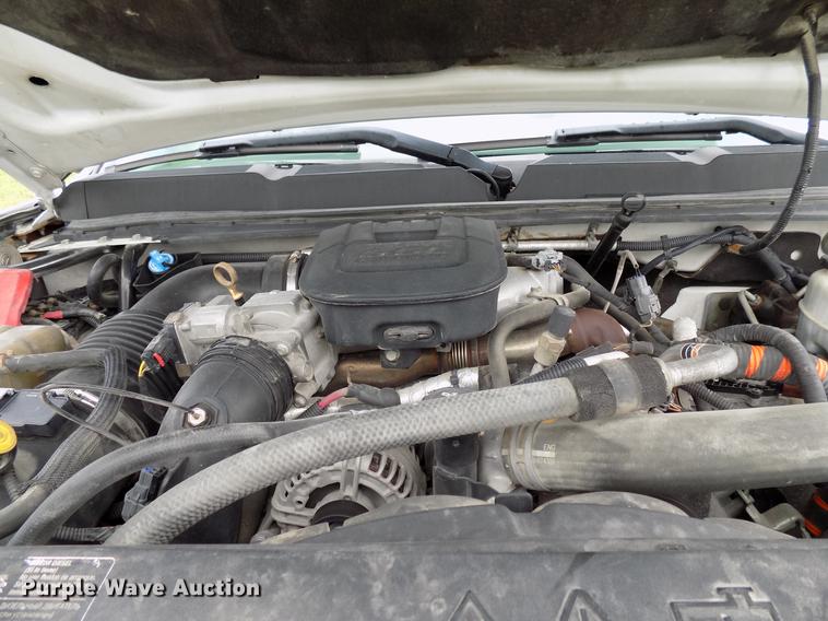 image for item DB9645 2011 Chevrolet Silverado 2500HD Ext. Cab utility bed pickup truck