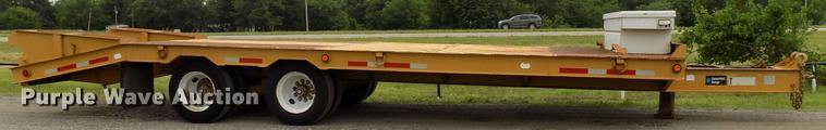 image for item DB9650 2007 Belshe DT255 equipment trailer