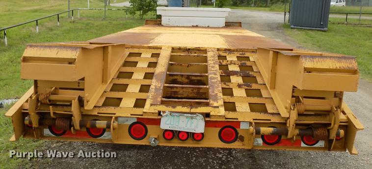 image for item DB9650 2007 Belshe DT255 equipment trailer