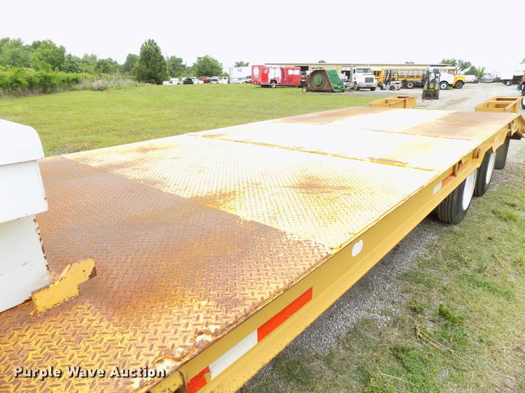 image for item DB9650 2007 Belshe DT255 equipment trailer