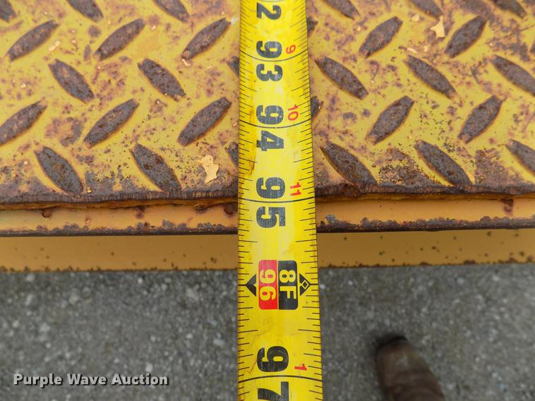 image for item DB9650 2007 Belshe DT255 equipment trailer