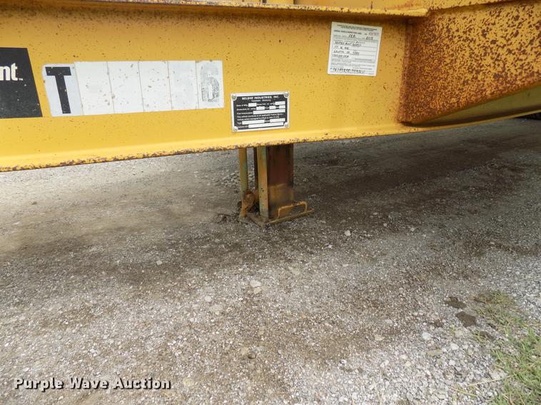 image for item DB9650 2007 Belshe DT255 equipment trailer