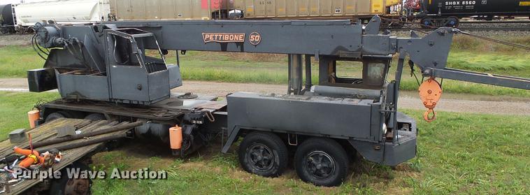 image for item DC5173 Pettibone 50-TK crane