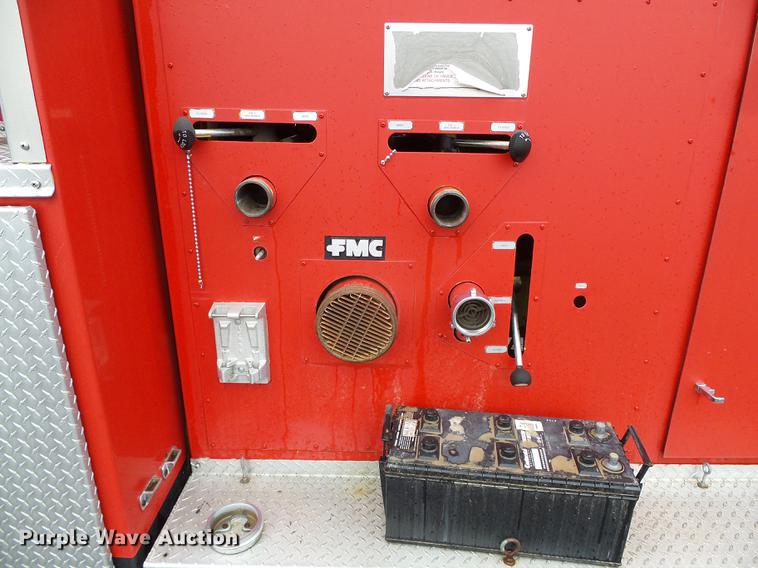 image for item DC5174 1981 Oshkosh A-1844-1 ladder fire truck