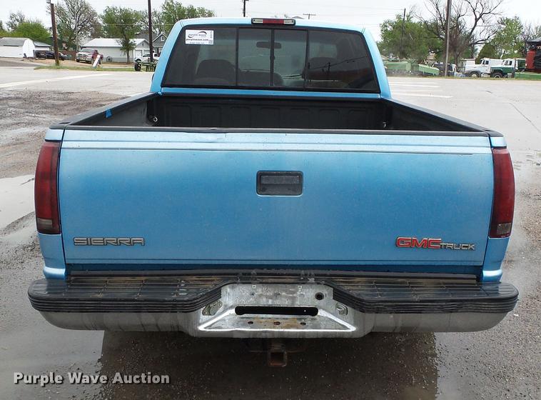 image for item DC5175 1995 GMC Sierra C2500 Ext. Cab pickup truck