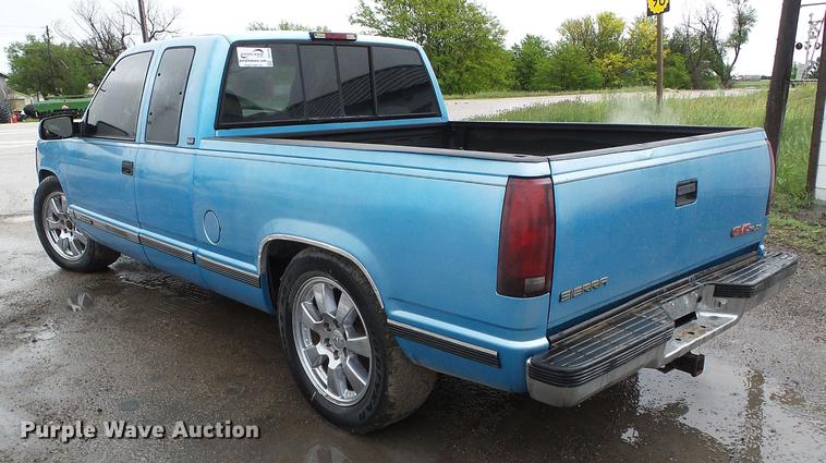 image for item DC5175 1995 GMC Sierra C2500 Ext. Cab pickup truck