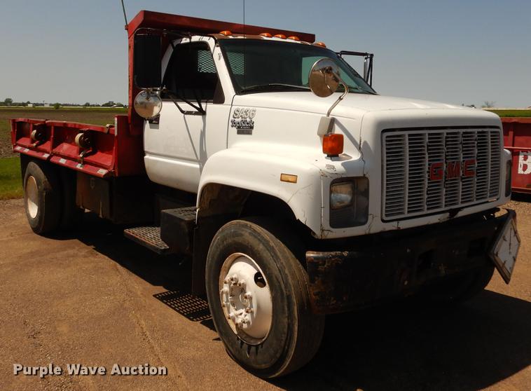 image for item DC8697 1993 GMC TopKick C6500 dump truck