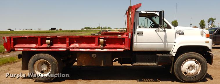 image for item DC8697 1993 GMC TopKick C6500 dump truck