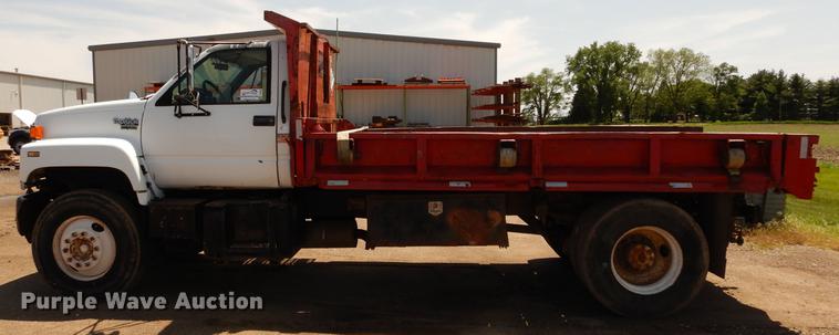 image for item DC8697 1993 GMC TopKick C6500 dump truck
