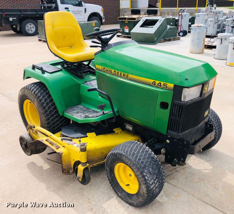 image for item DC8701 1996 John Deere 445 lawn mower