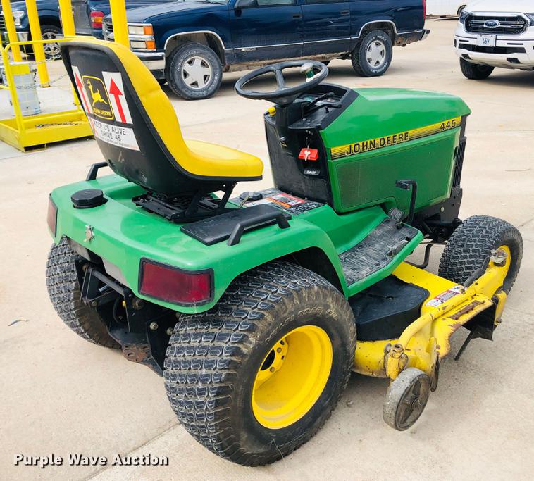 image for item DC8701 1996 John Deere 445 lawn mower