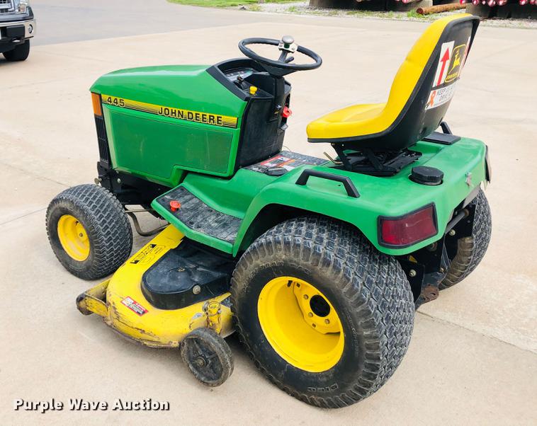 image for item DC8701 1996 John Deere 445 lawn mower