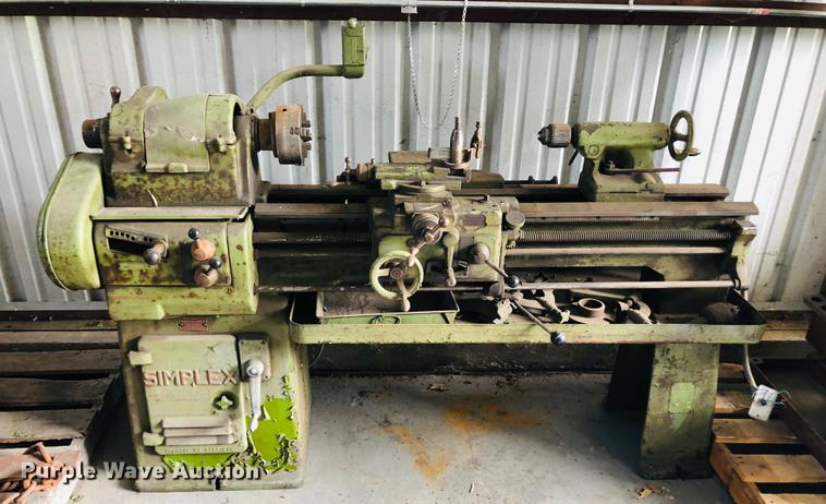 image for item DC8702 Simplex metal lathe