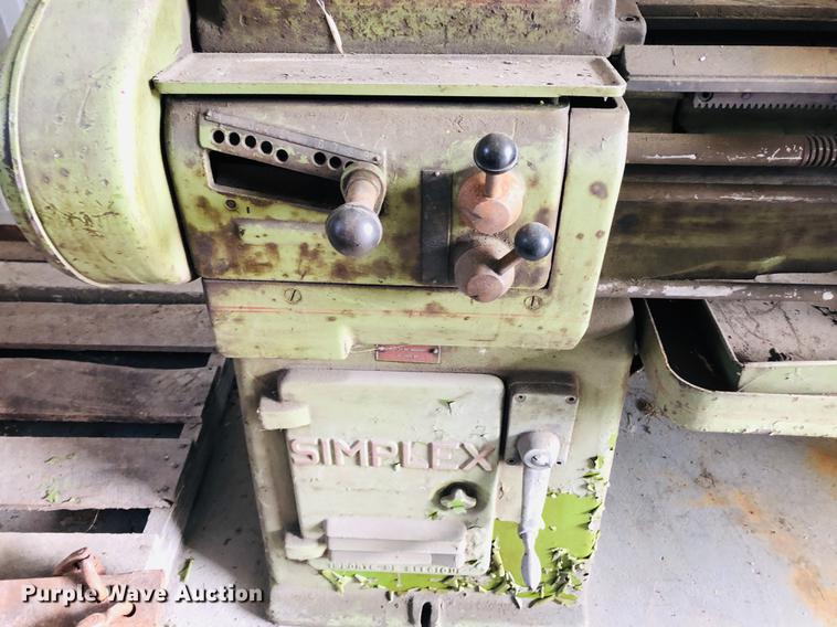 image for item DC8702 Simplex metal lathe