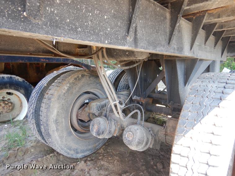 image for item DD3013 1978 Lufkin end dump trailer