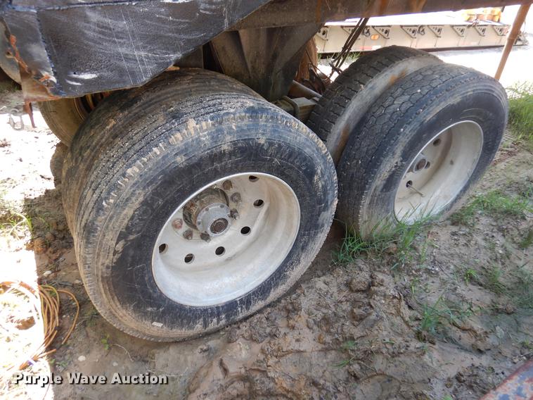 image for item DD3013 1978 Lufkin end dump trailer