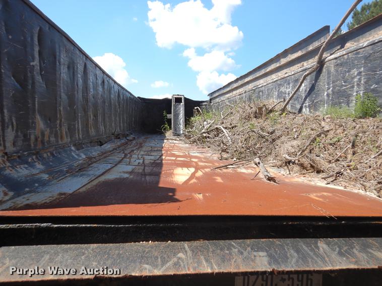 image for item DD3013 1978 Lufkin end dump trailer