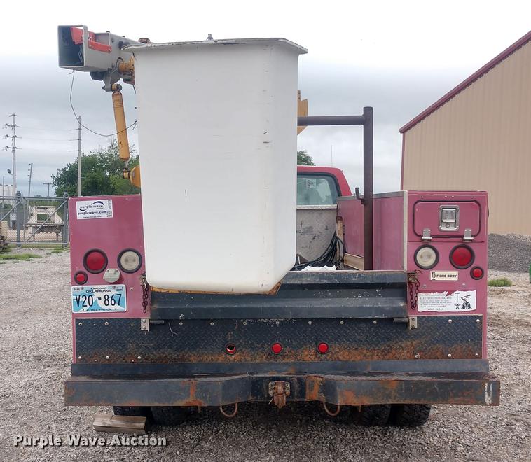 image for item DD7013 1996 Ford F350 bucket truck