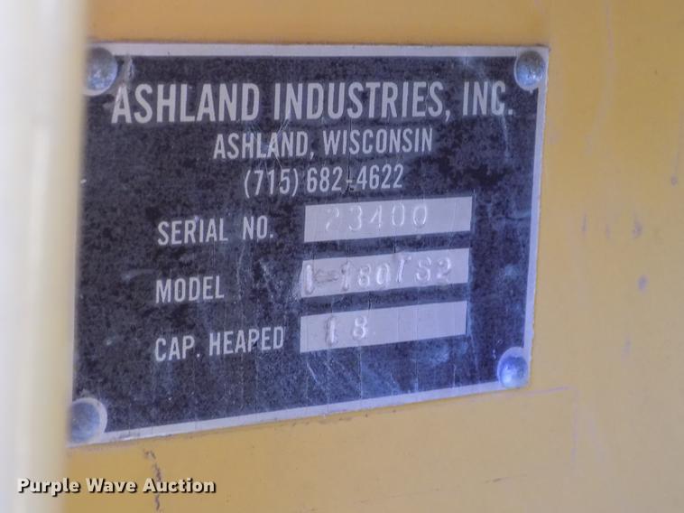 image for item DE1174 2013 Ashland I-180 TS2 scraper