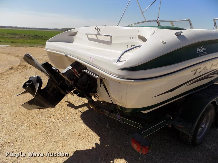 image for item DE1176 2004 Tahoe Q7 boat with trailer