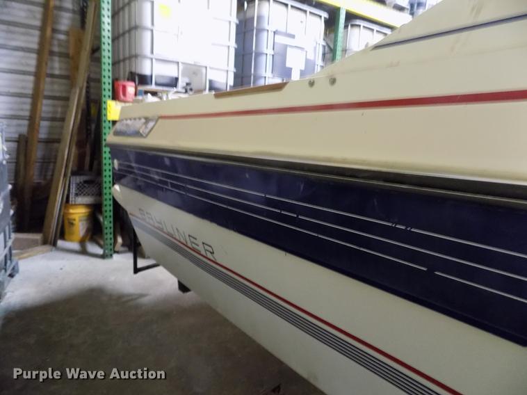 image for item DE1186 1985 Bayliner Capri boat with trailer