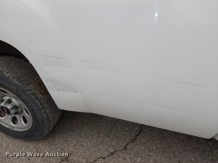 image for item DE3555 2008 GMC Sierra 1500 pickup truck