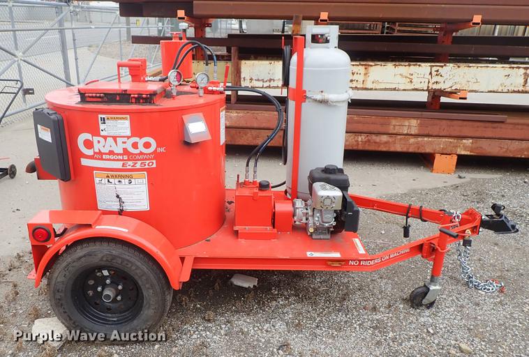 image for item DE5370 2017 Crafco EZ 50 melter applicator