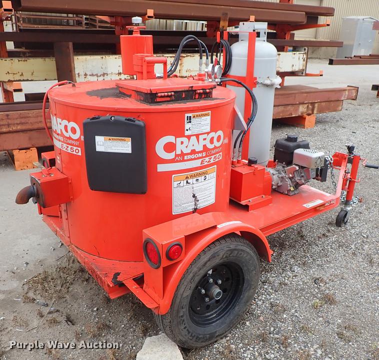 image for item DE5370 2017 Crafco EZ 50 melter applicator