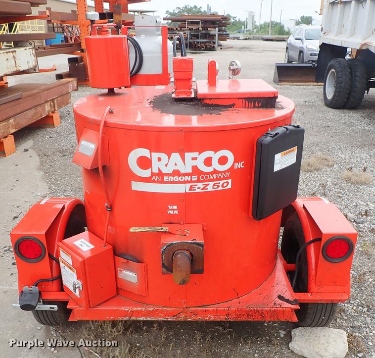 2017 Crafco EZ 50 melter applicator in Wichita, KS Item DE5370 sold
