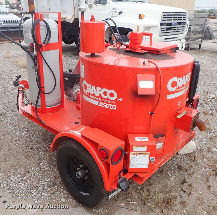 image for item DE5370 2017 Crafco EZ 50 melter applicator