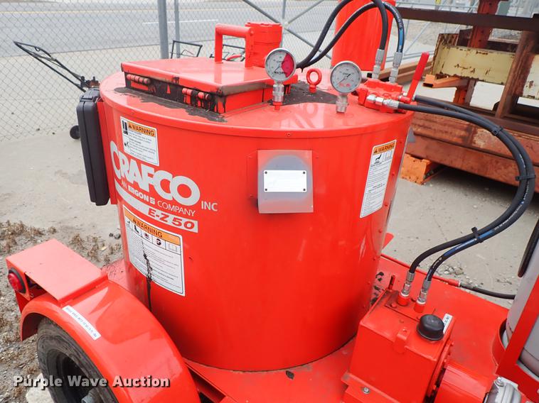 image for item DE5370 2017 Crafco EZ 50 melter applicator