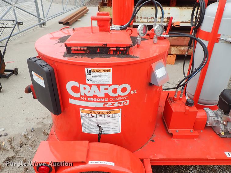 image for item DE5370 2017 Crafco EZ 50 melter applicator