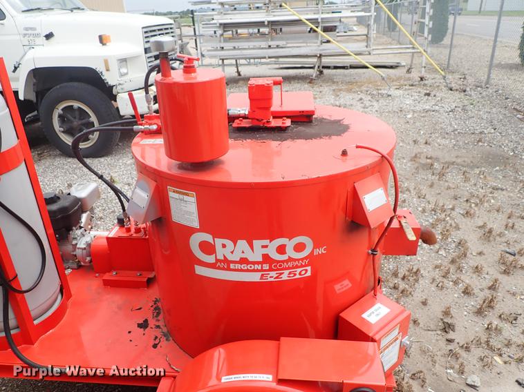 image for item DE5370 2017 Crafco EZ 50 melter applicator