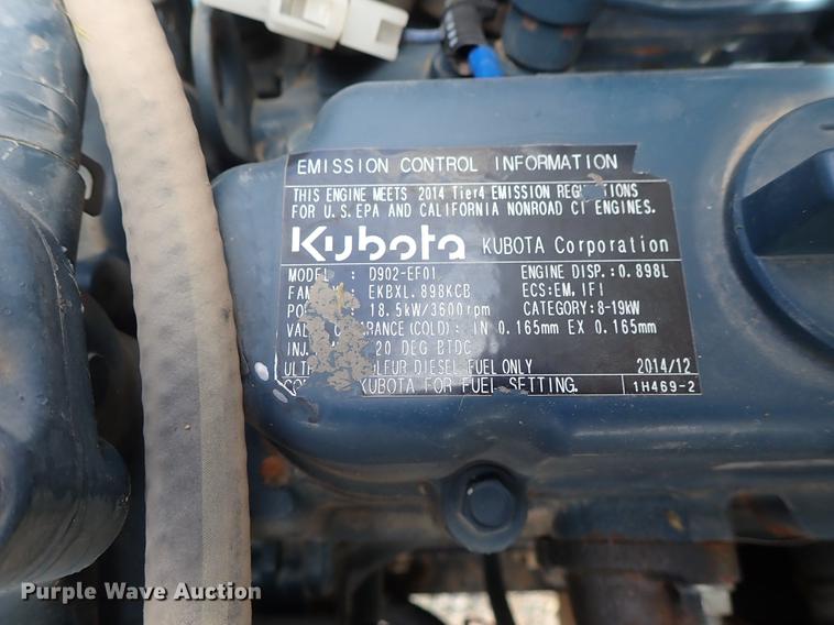 image for item DE5381 2015 Grasshopper 725D ZTR lawn mower