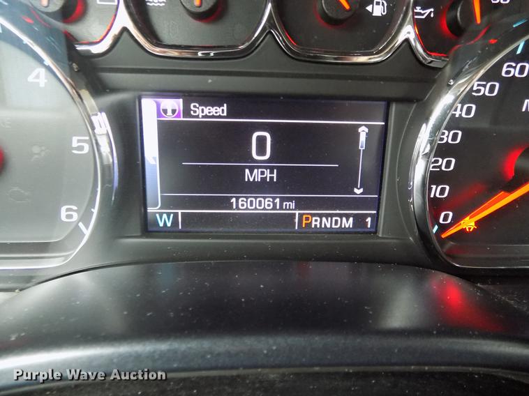 image for item DE7681 2015 Chevrolet Silverado 2500HD LTZ Crew Cab pickup truck