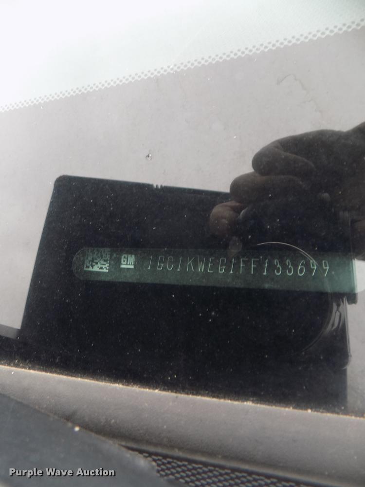 image for item DE7681 2015 Chevrolet Silverado 2500HD LTZ Crew Cab pickup truck