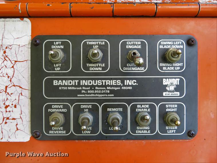 image for item DE8049 2007 Bandit 2800SP stump grinder