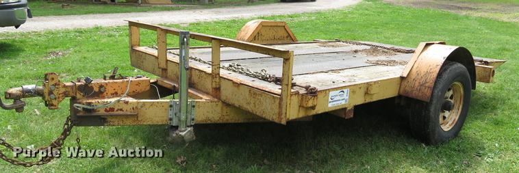 image for item DE8050 2006 Region Welding JJT utility trailer