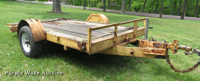 image for item DE8050 2006 Region Welding JJT utility trailer