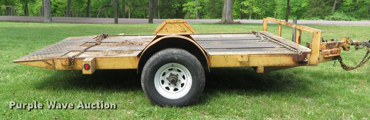 image for item DE8050 2006 Region Welding JJT utility trailer