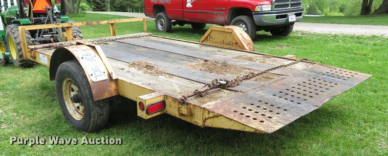 image for item DE8050 2006 Region Welding JJT utility trailer
