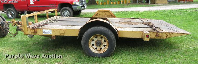 image for item DE8050 2006 Region Welding JJT utility trailer