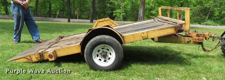 image for item DE8050 2006 Region Welding JJT utility trailer