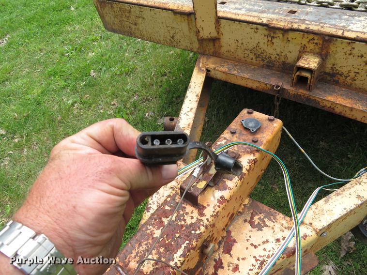 image for item DE8050 2006 Region Welding JJT utility trailer