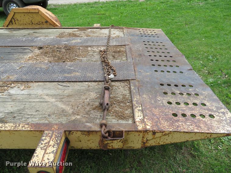 image for item DE8050 2006 Region Welding JJT utility trailer