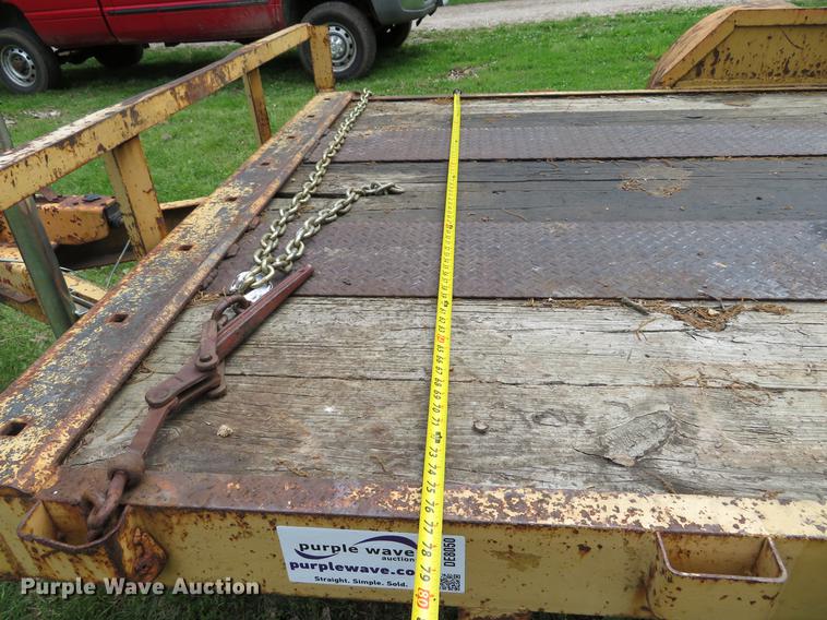 image for item DE8050 2006 Region Welding JJT utility trailer