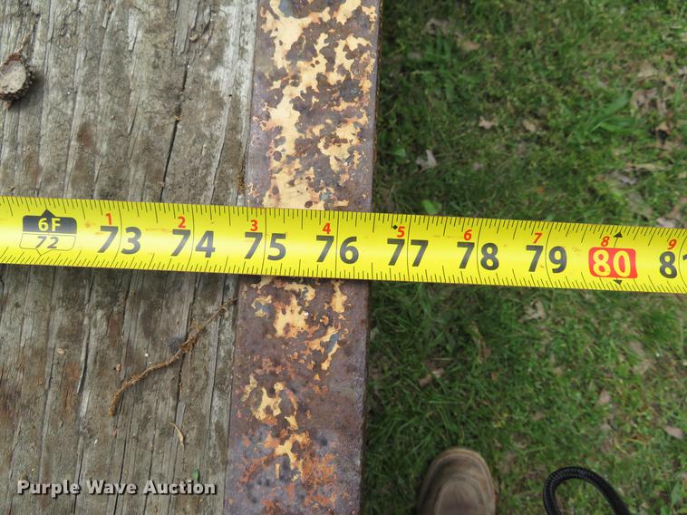 image for item DE8050 2006 Region Welding JJT utility trailer