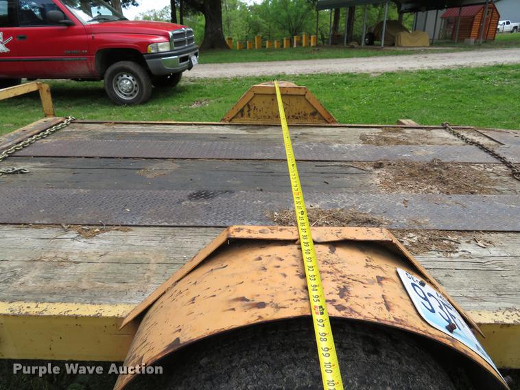 image for item DE8050 2006 Region Welding JJT utility trailer