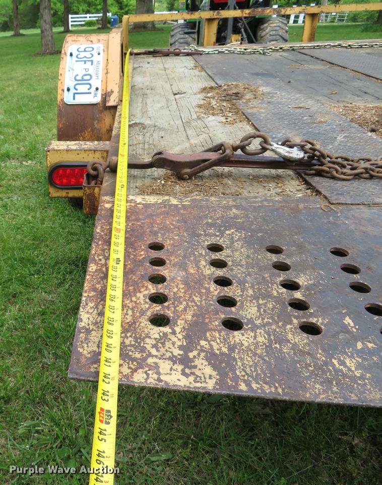 image for item DE8050 2006 Region Welding JJT utility trailer